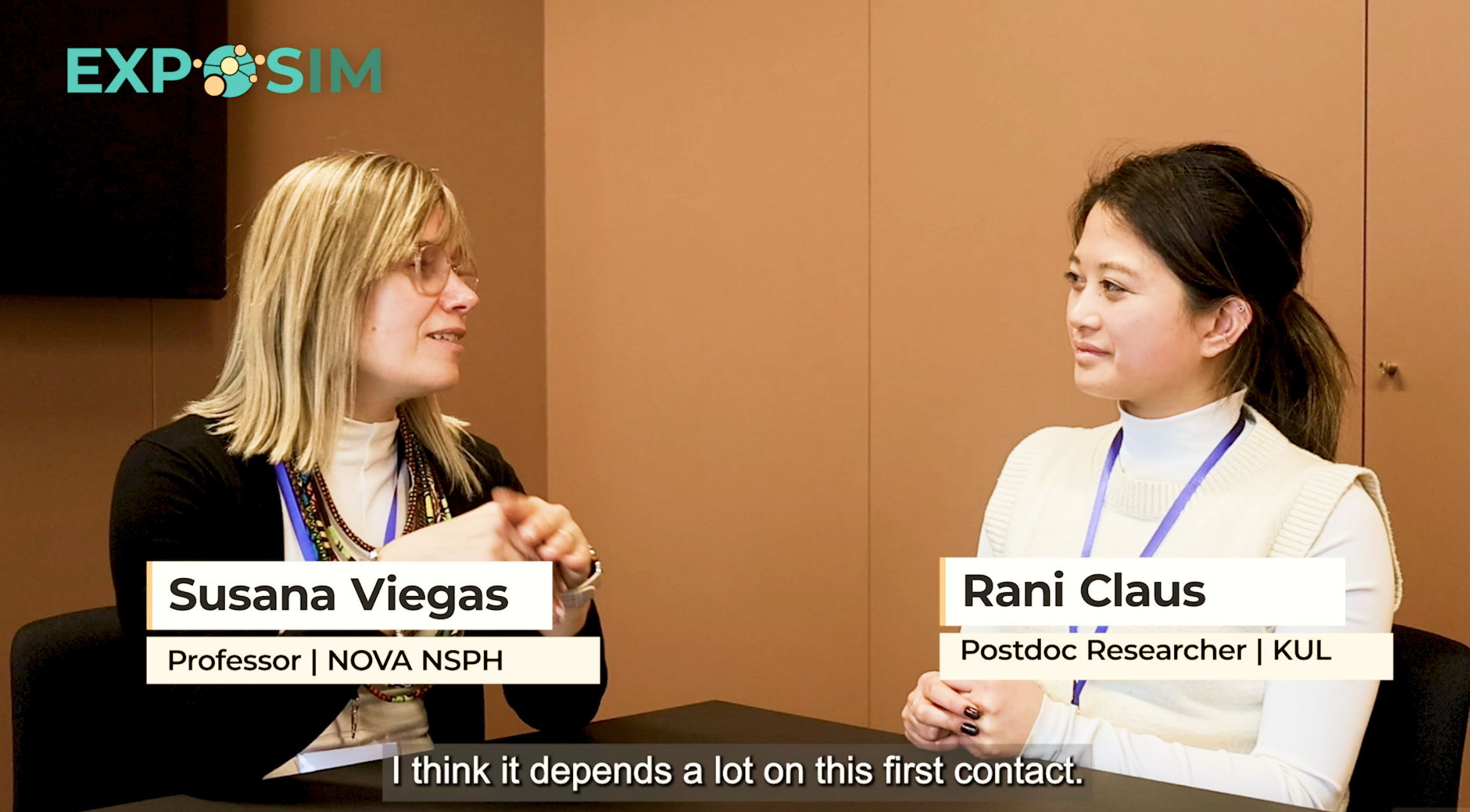 Rani Claus and Susana Viegas on Firefighter Exposure Research in EXPOSIM